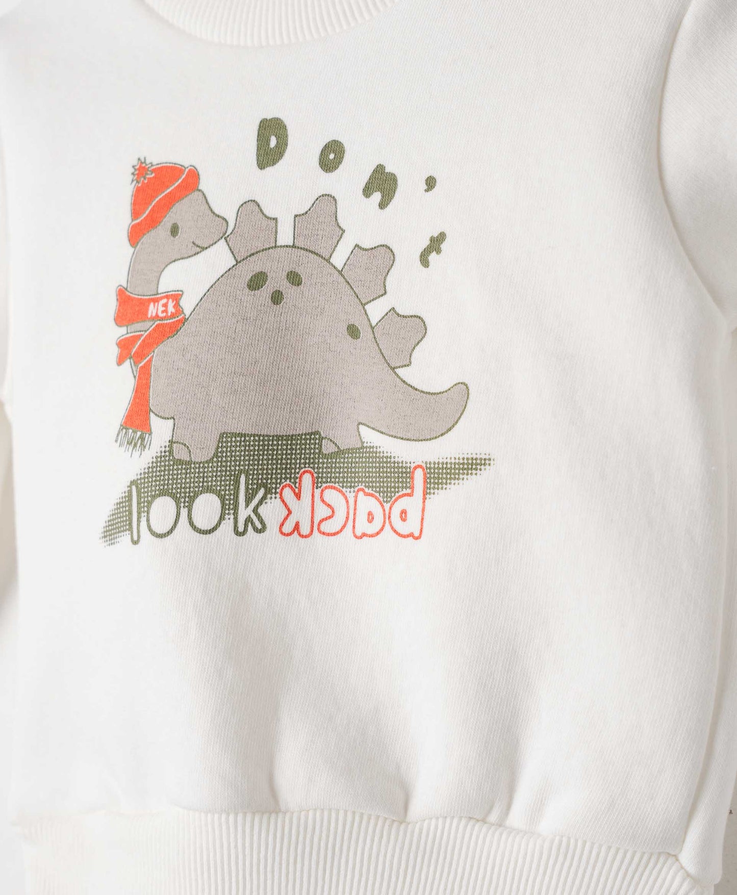 Παιδικό Σετ με Φούτερ και Παντελόνι “Don’t Look Back”