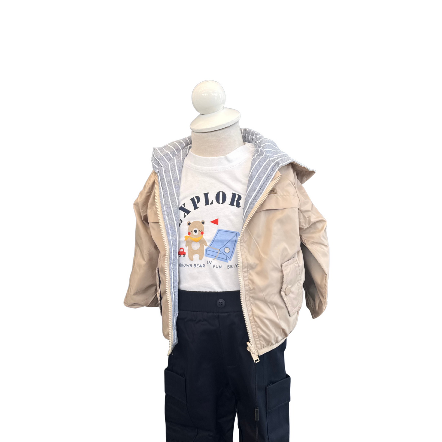 3-Piece Explorer Set with Double-Face Jacket