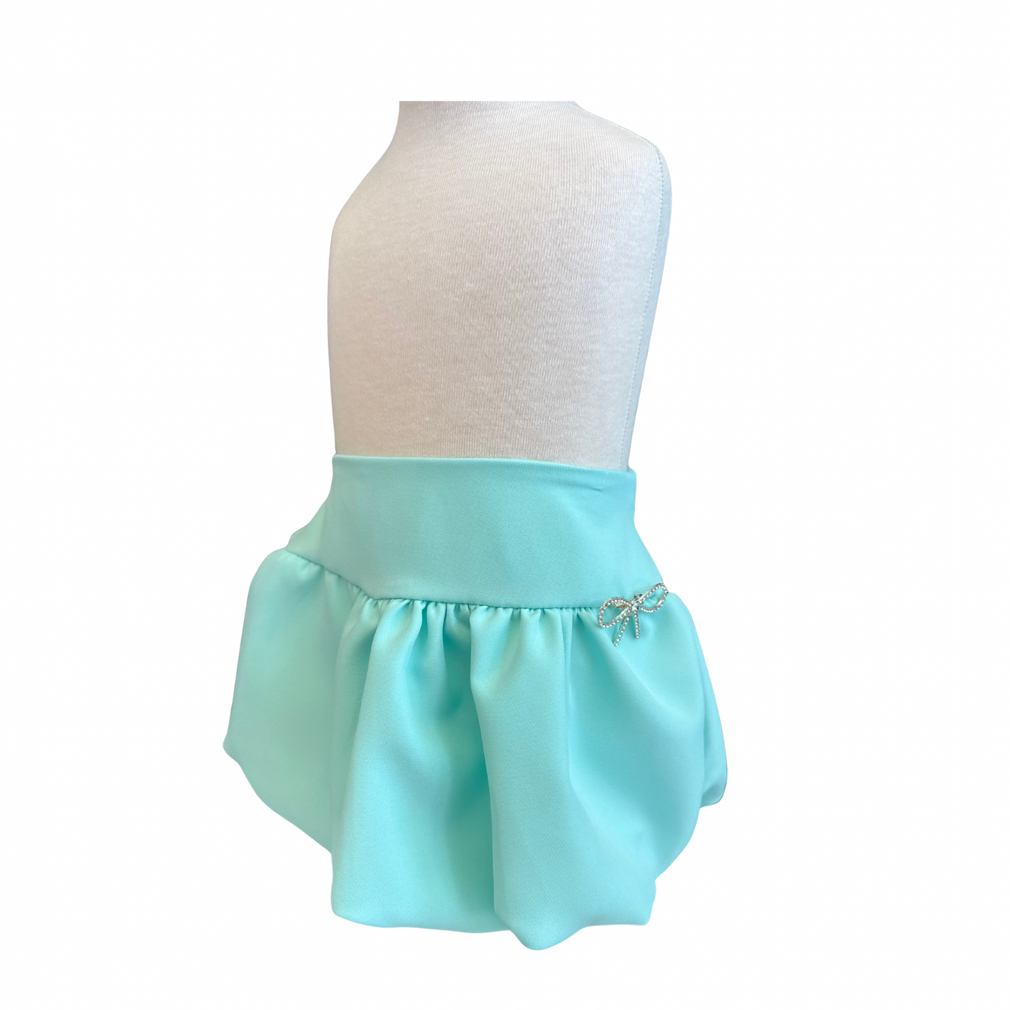 Bow Sleeve & Skirt Set