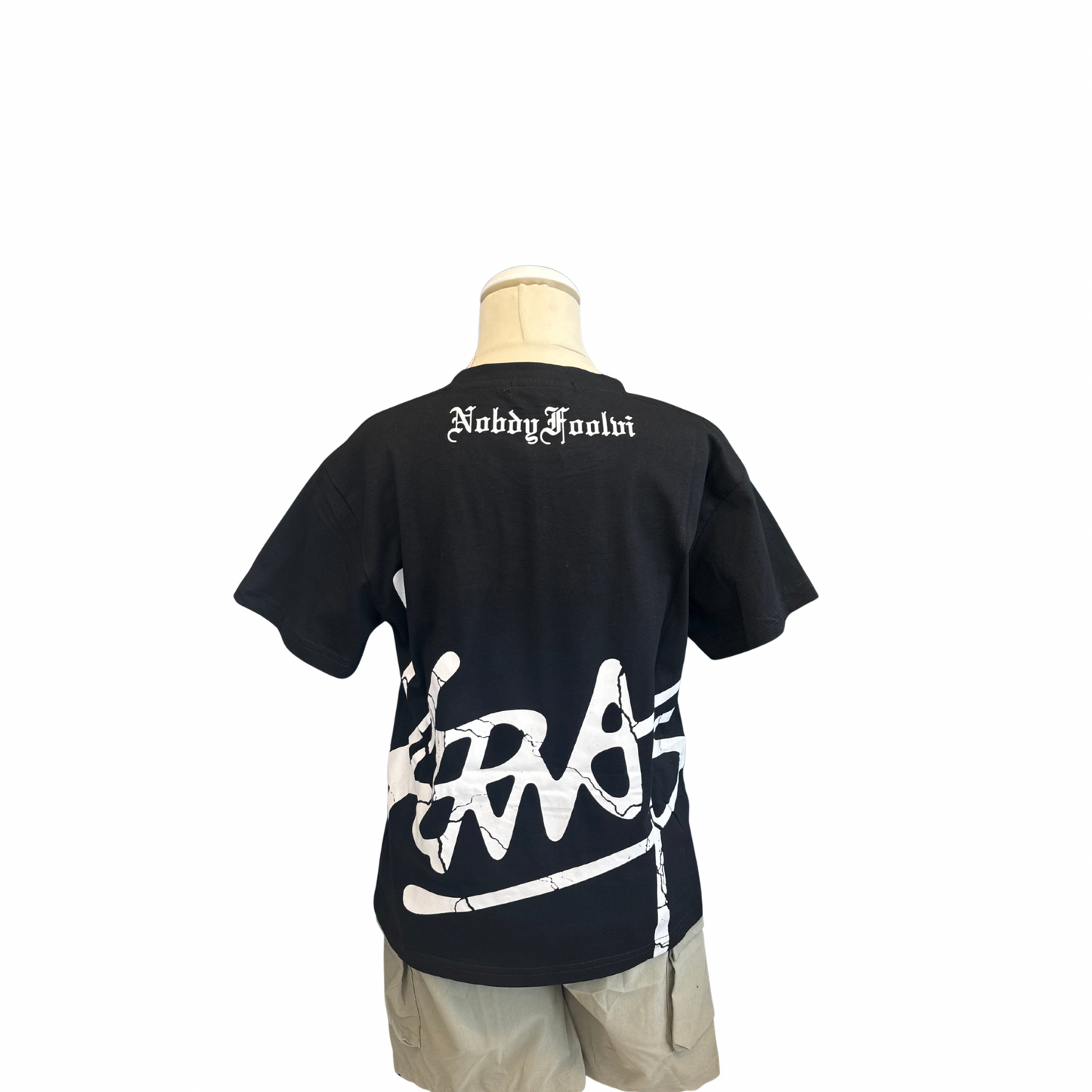 Boys’ White & Black Graffiti Set