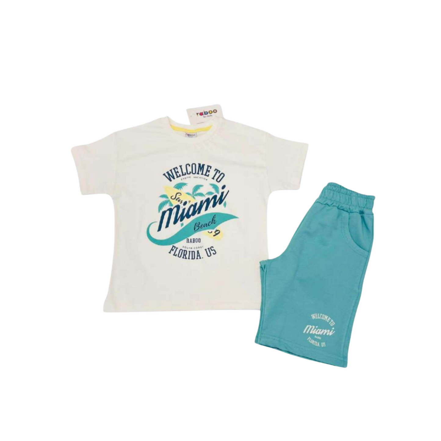 Boys’ “Welcome to Miami” Summer Set