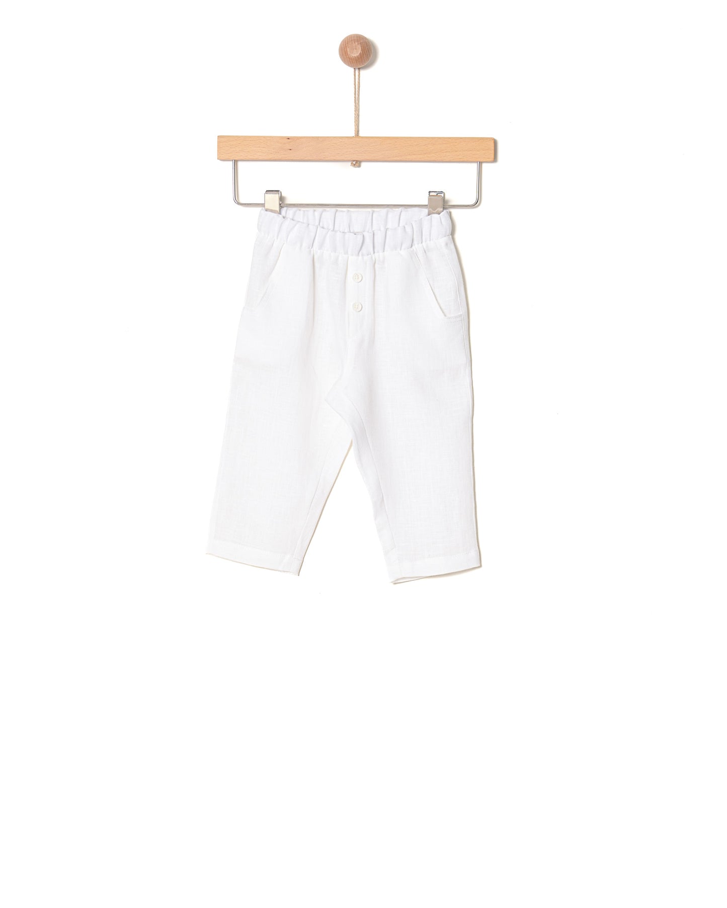 PANTS LINEN WHITE