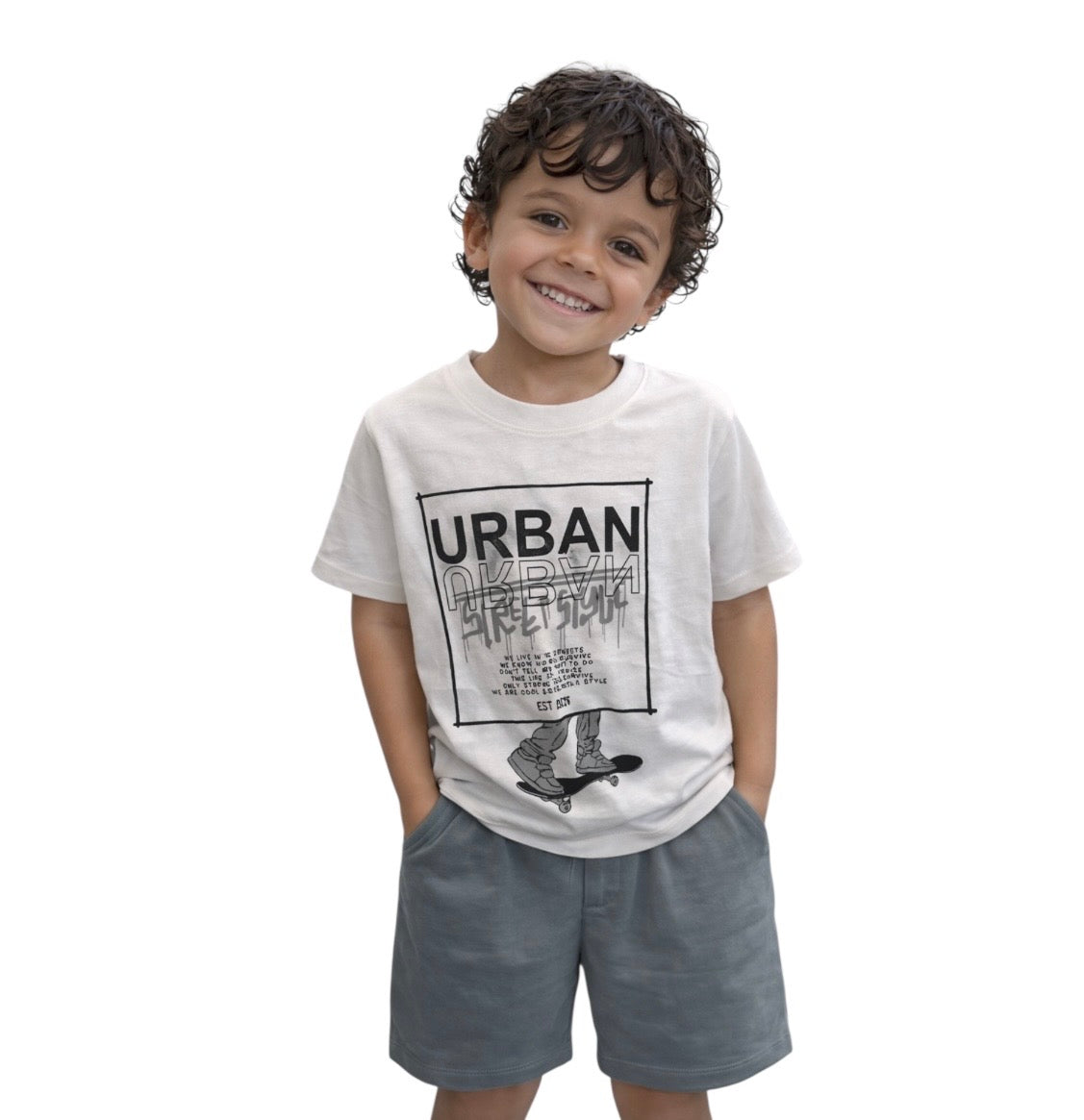 Παιδικό Σετ Μπλουζάκι Urban &Σορτσάκι