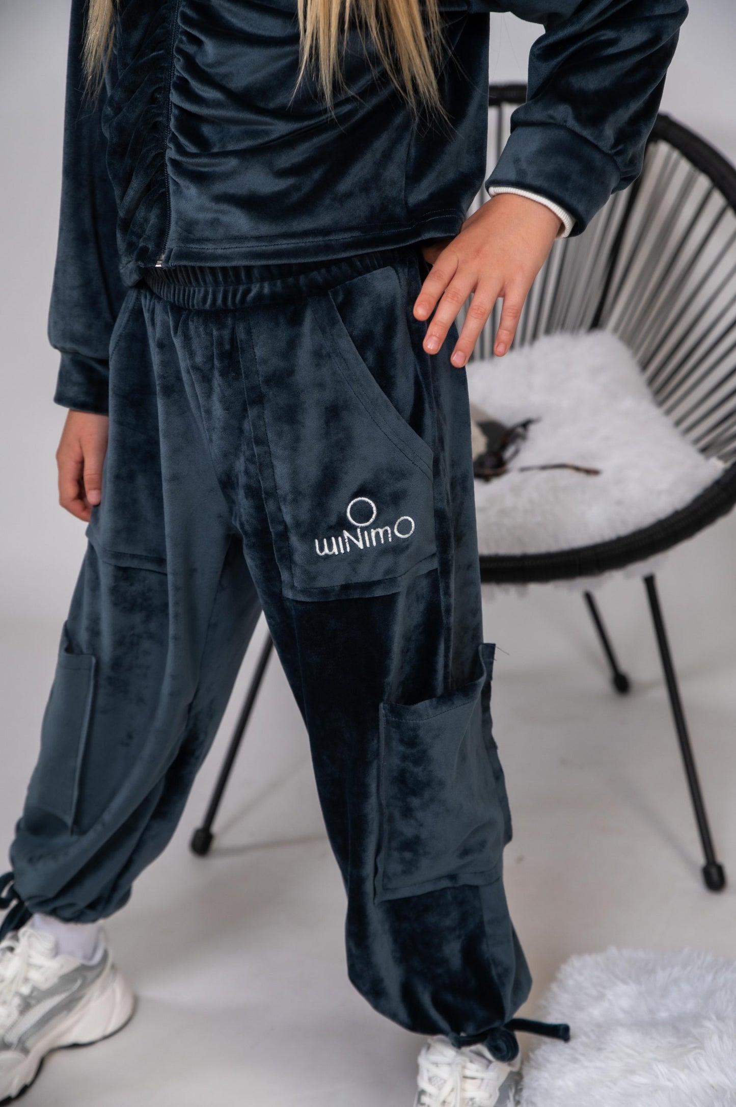 Velour Hoodie & Jogger Set