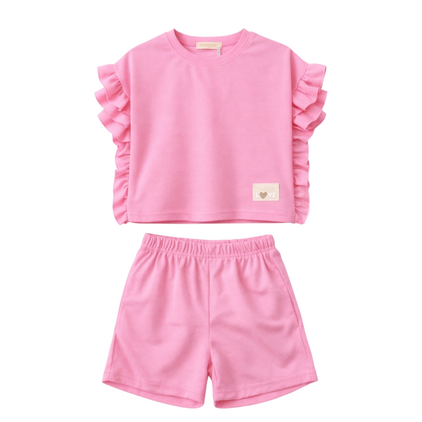 Ruffle Sleeve Summer Set