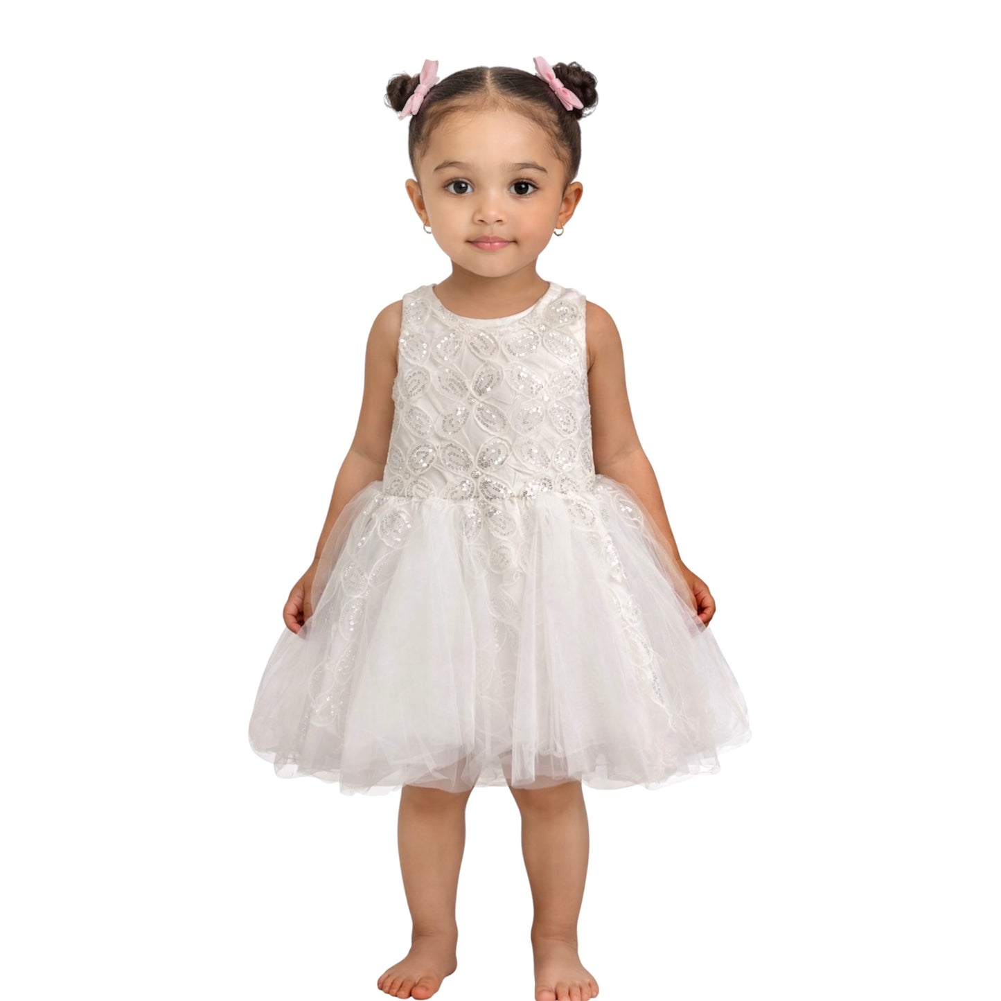 White Tulle Dress