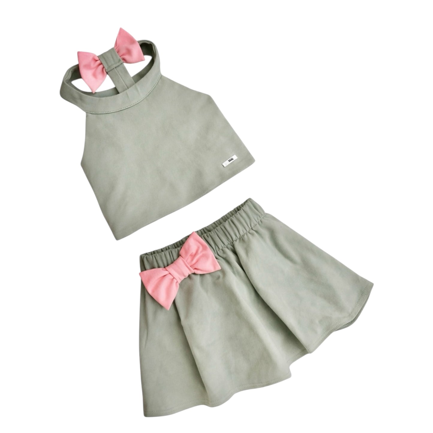 Girls Bow Detail Set