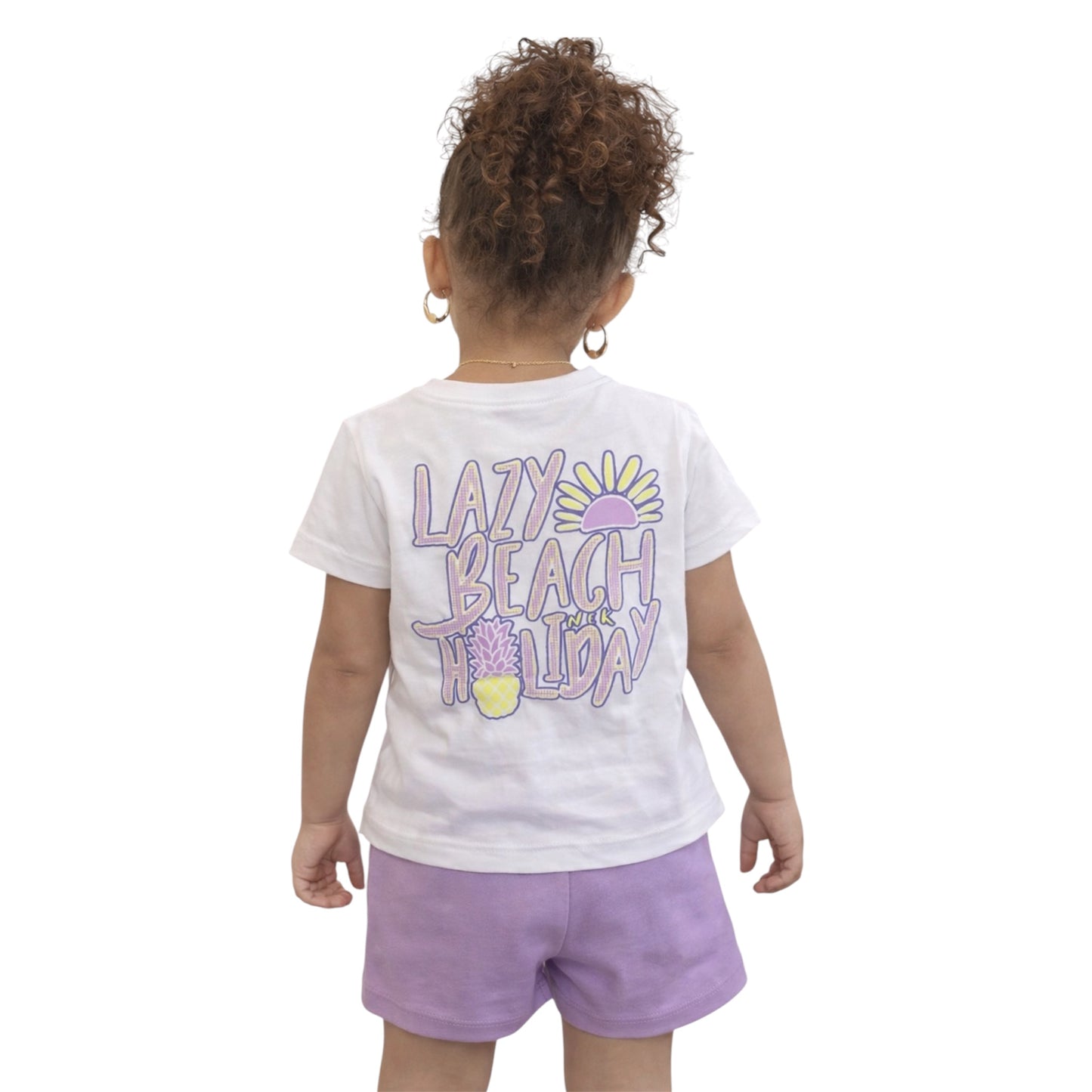 Girl Cotton T-Shirt &Shorts Set – NEK Brand
