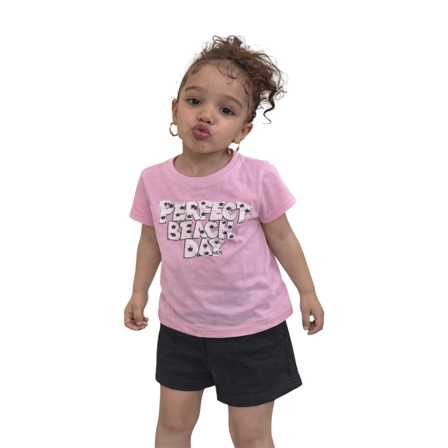 Girls Cotton T-Shirt &Shorts Set