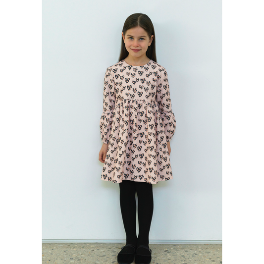 Φόρεμα κοτλε με καρδίες !