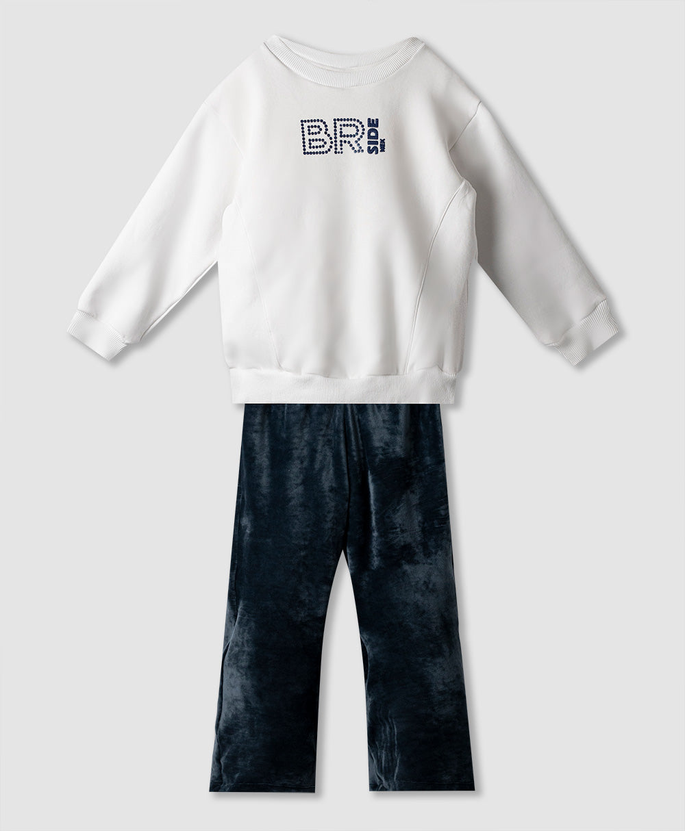 Παιδικό Σετ φόρμες με βελούδο παντελόνι !