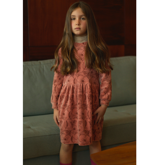 Βελούδο παιδικό φόρεμα !