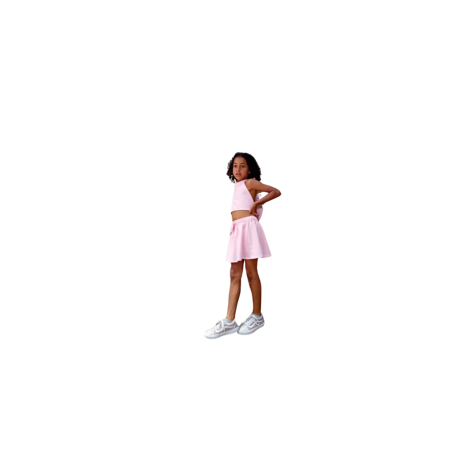 Two-Piece Set with Back Bows