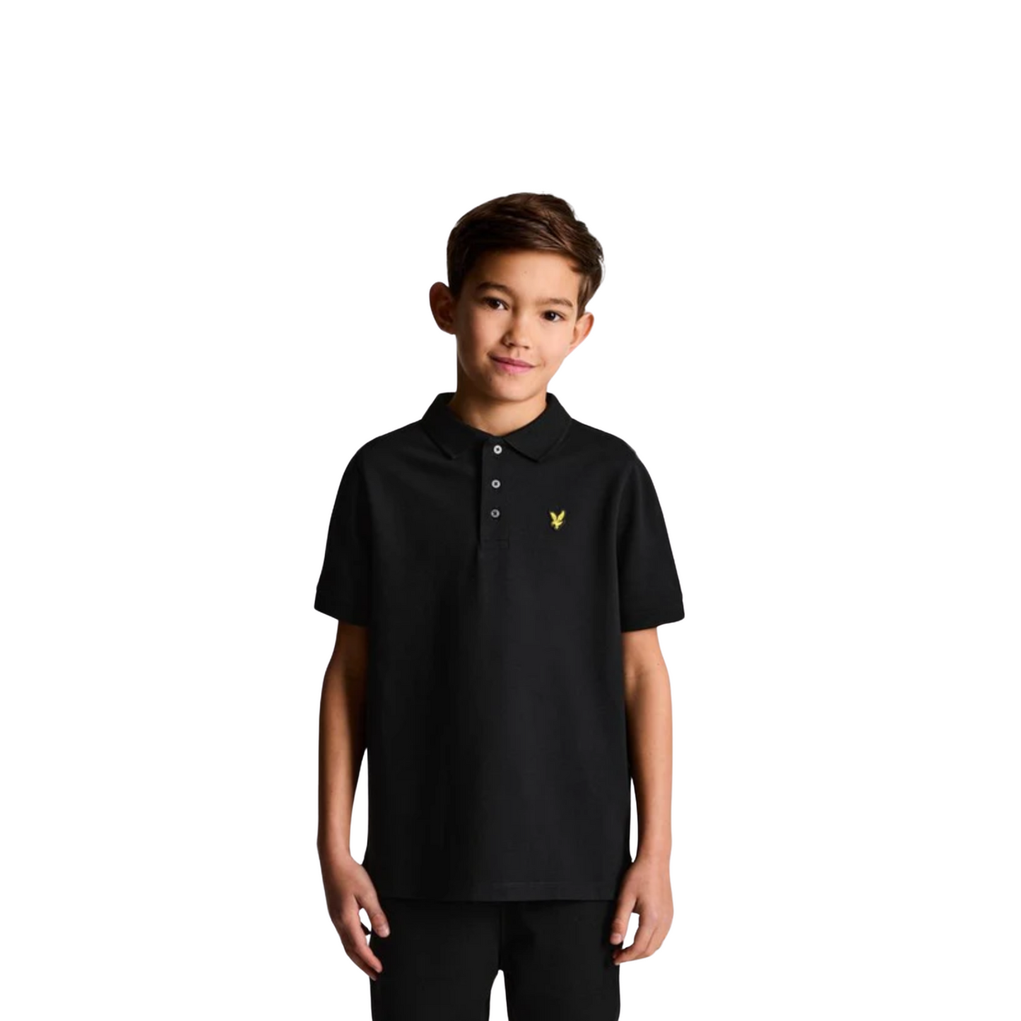 Lyle & Scott Kids' Polo Shirt with Embroidered Logo