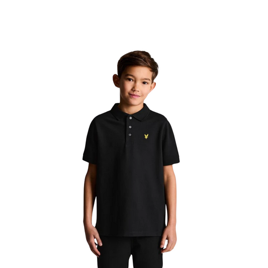 Lyle & Scott Kids' Polo Shirt with Embroidered Logo