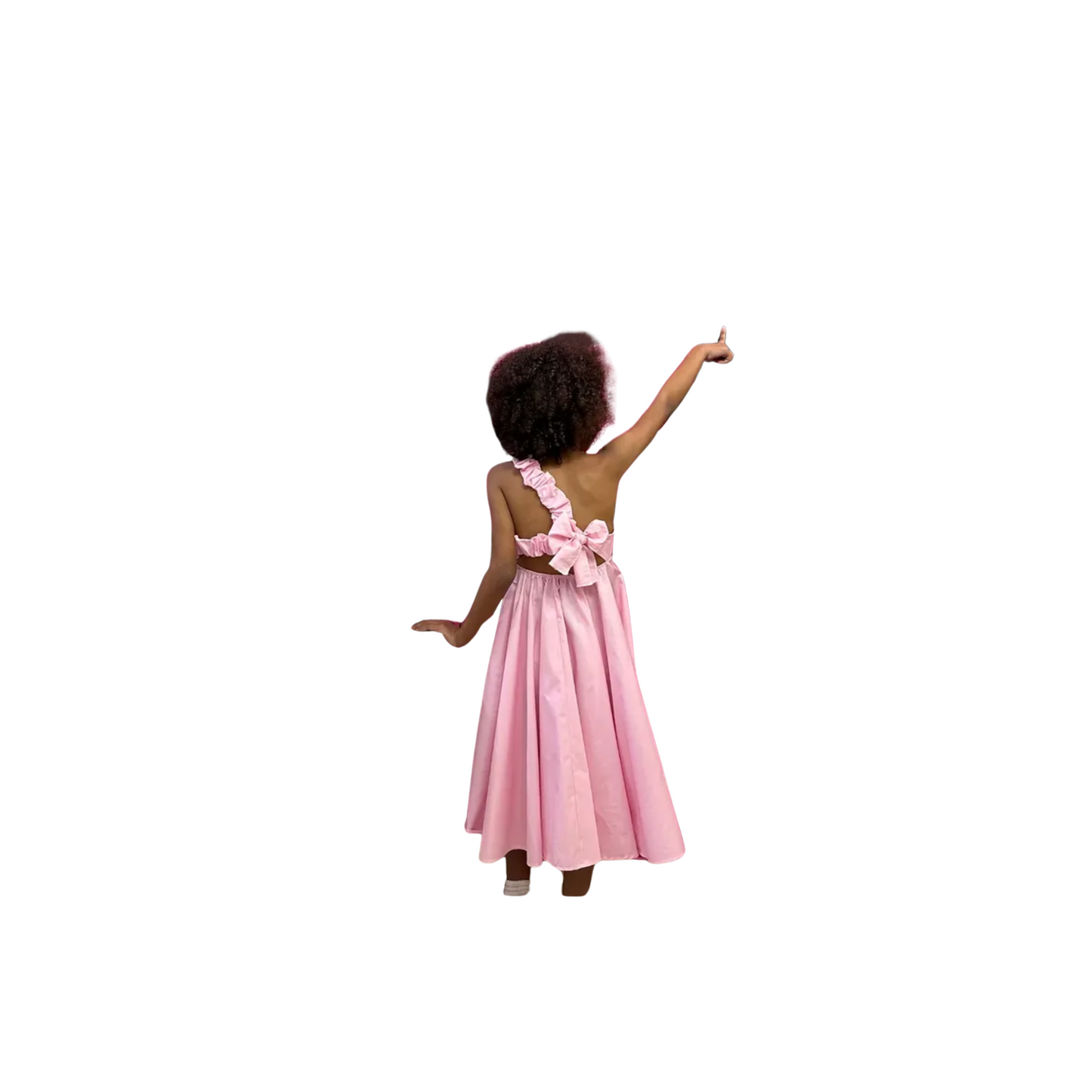 Yellow Dress with Back Bow