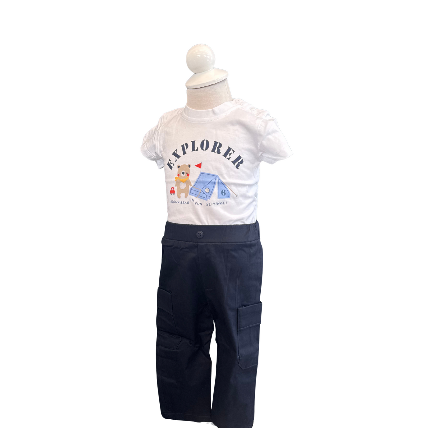 3-Piece Explorer Set with Double-Face Jacket