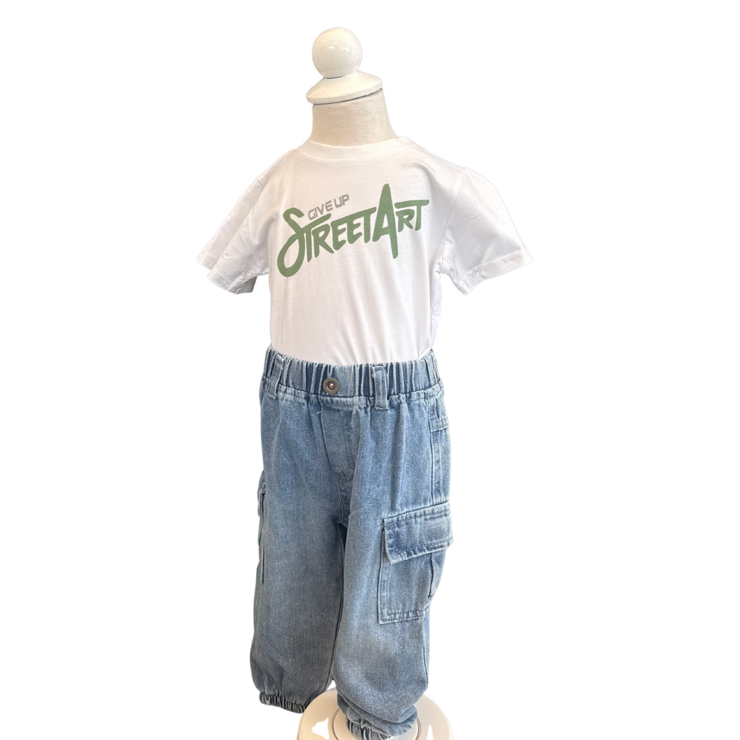 3-Piece Denim Street Style Set