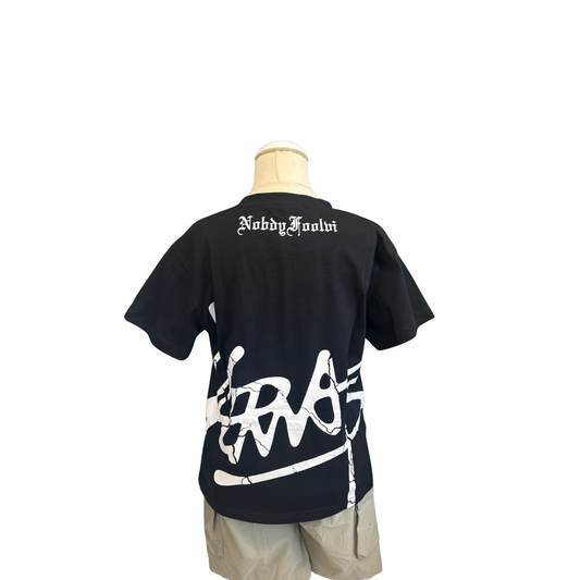 Boys’ White & Black Graffiti Set