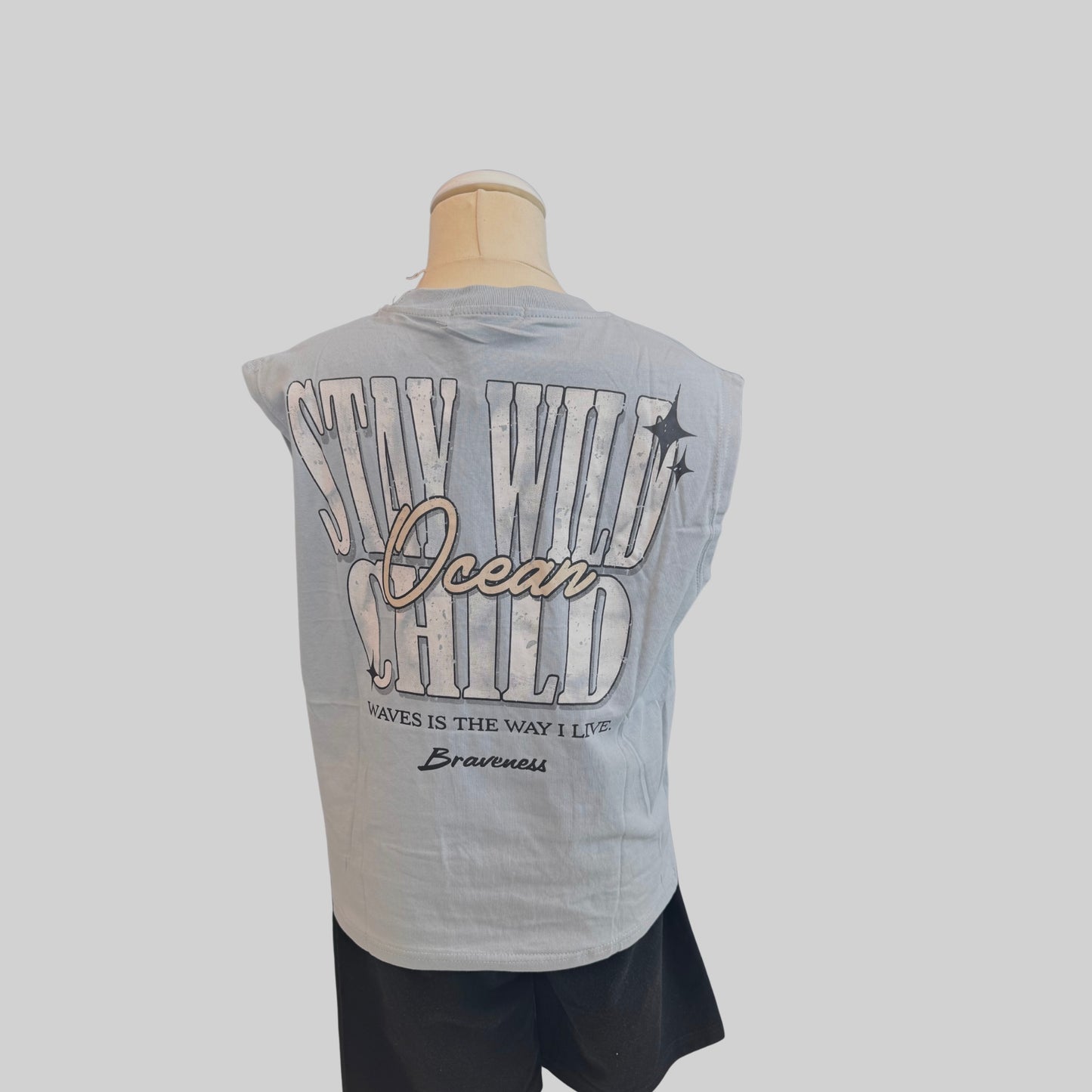 Stay Wild Ocean Child – Sleeveless Summer Set