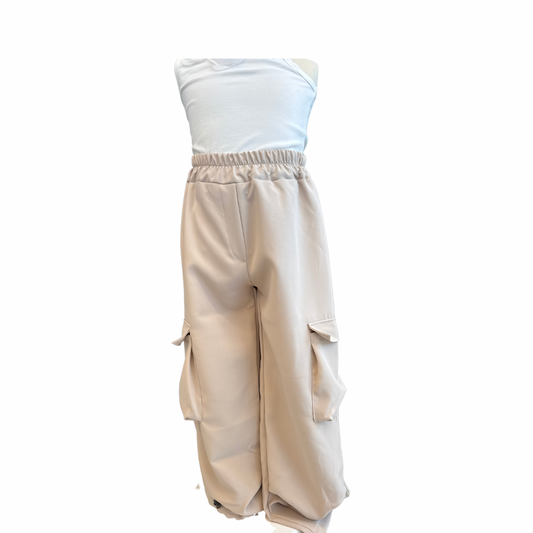 Unisex Cargo Trousers with Pocket Detail