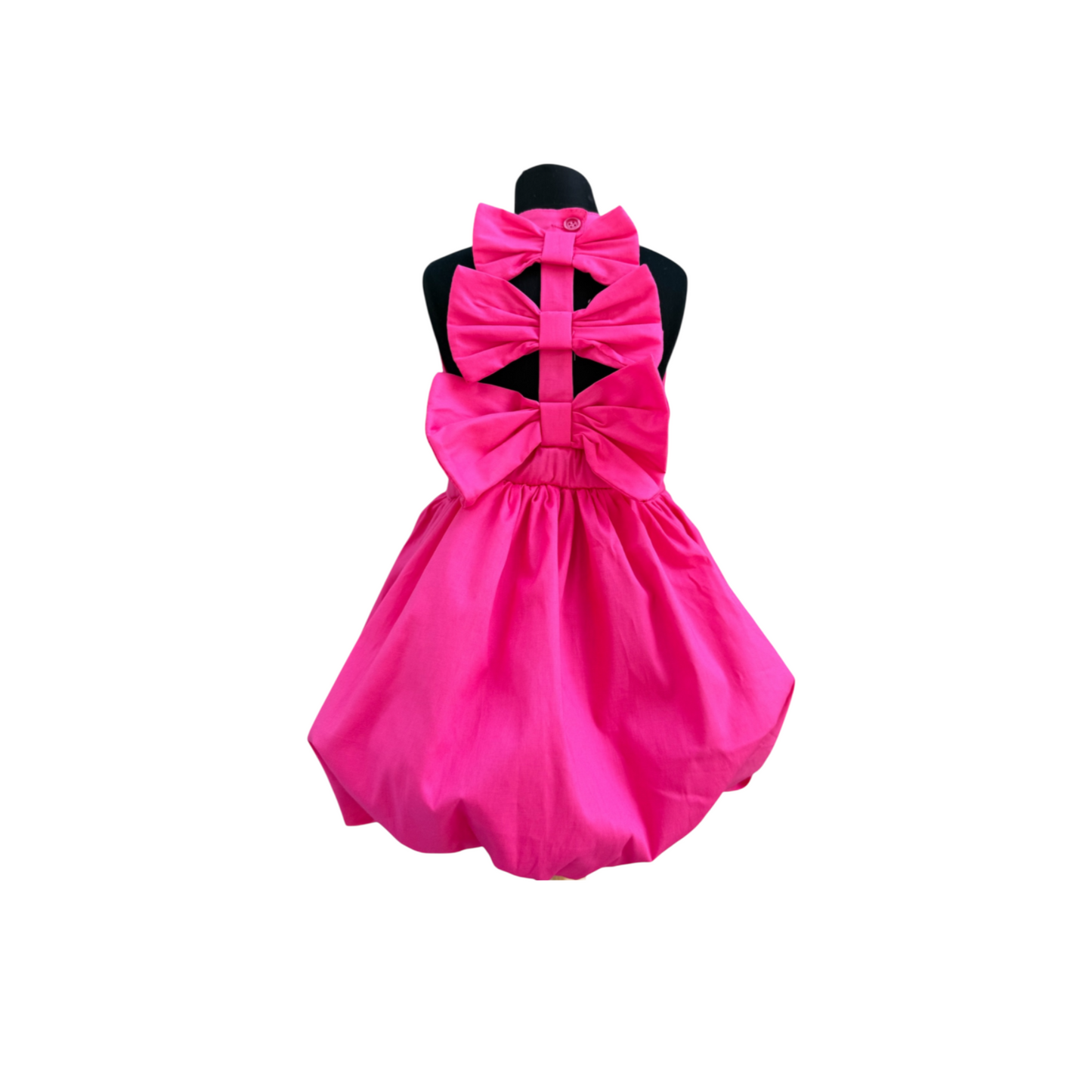 Back Bow Bubble Dress