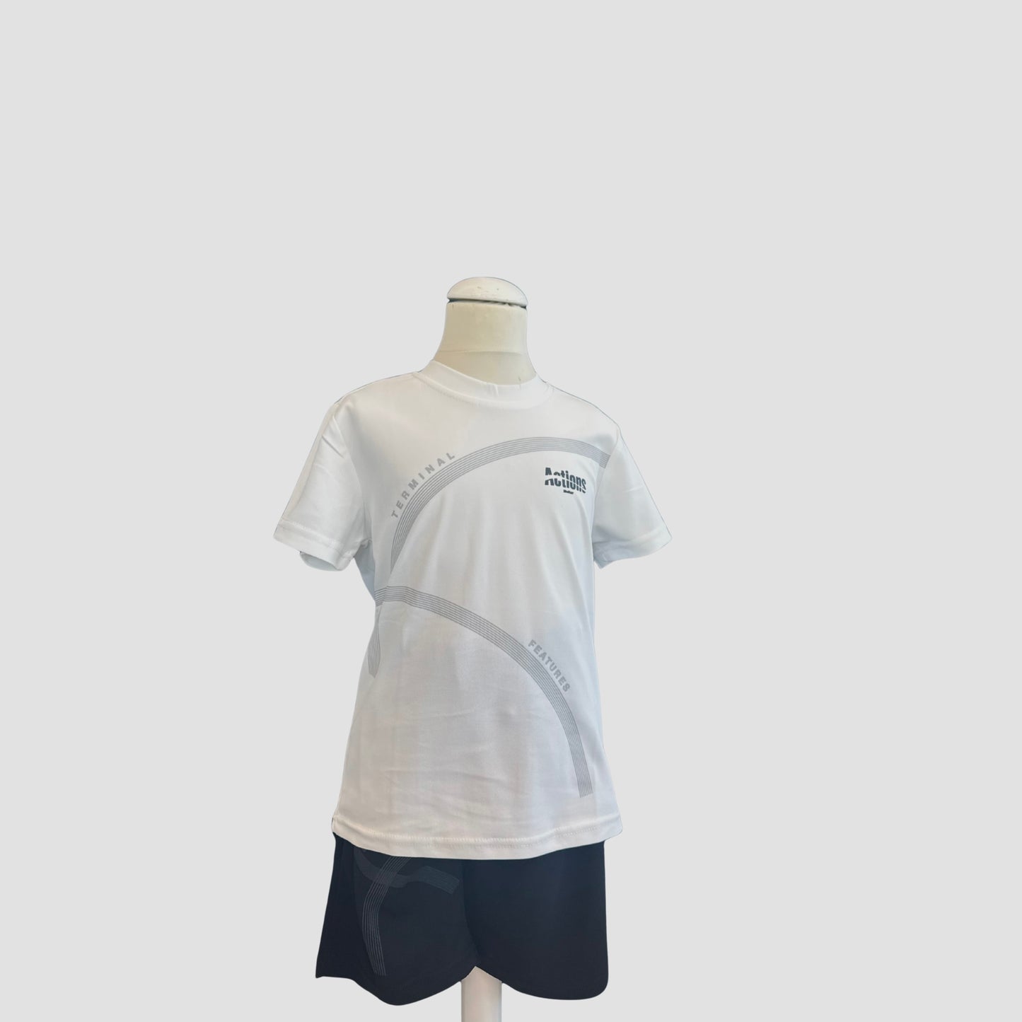 Boys' Sport Set – Available in White & Light Blue