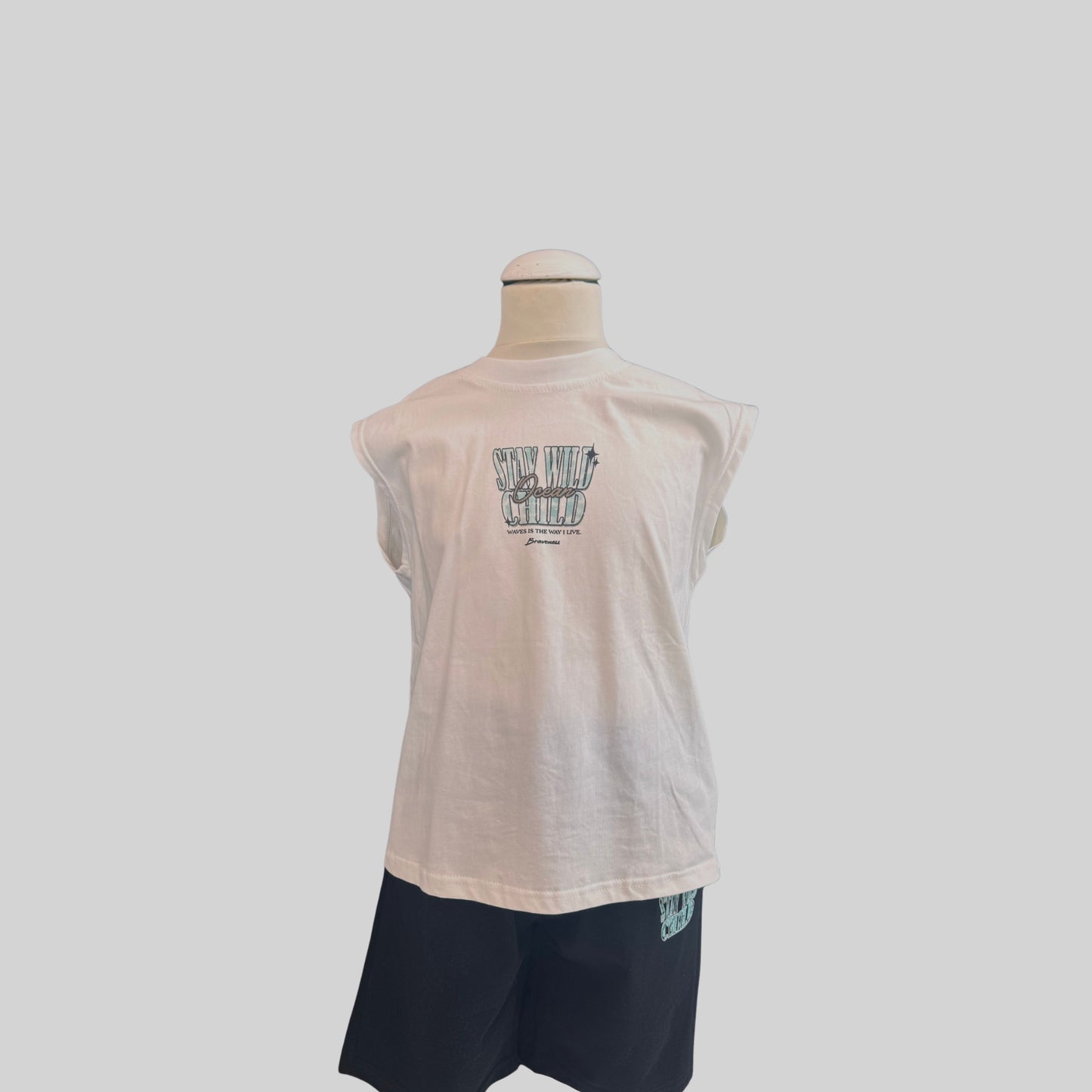 Stay Wild Ocean Child – Sleeveless Summer Set