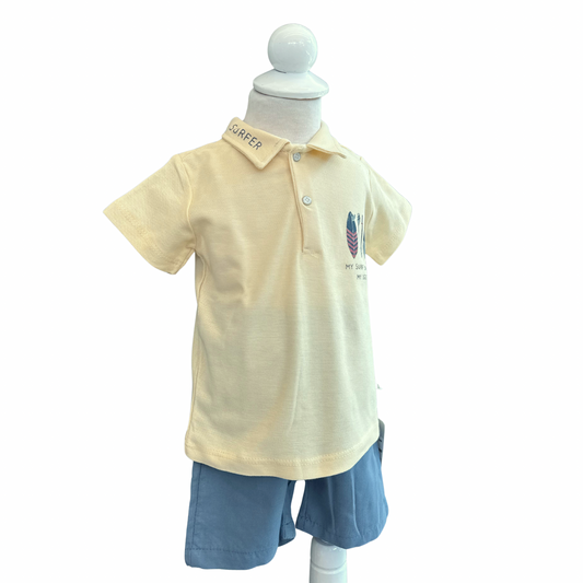 Polo Shorts Set