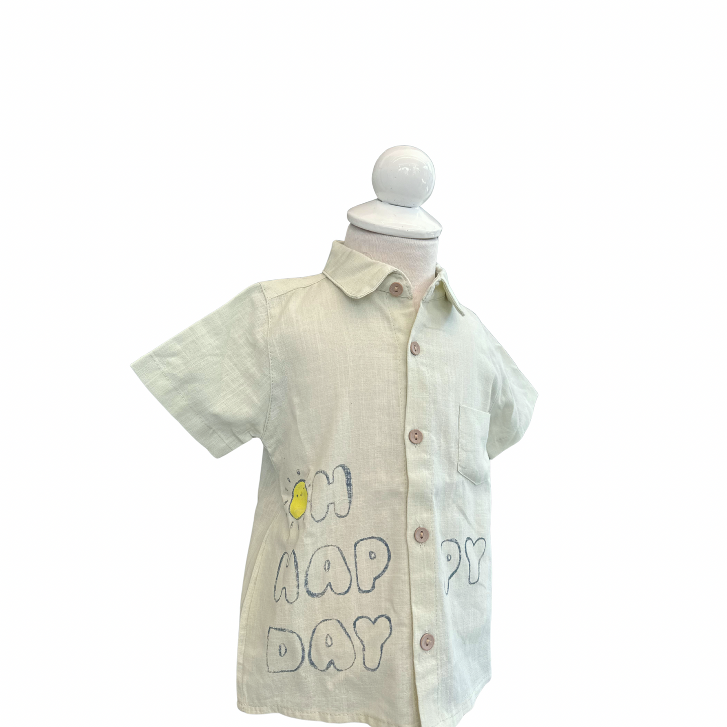 Oh Happy Day” Shirt & Shorts Set