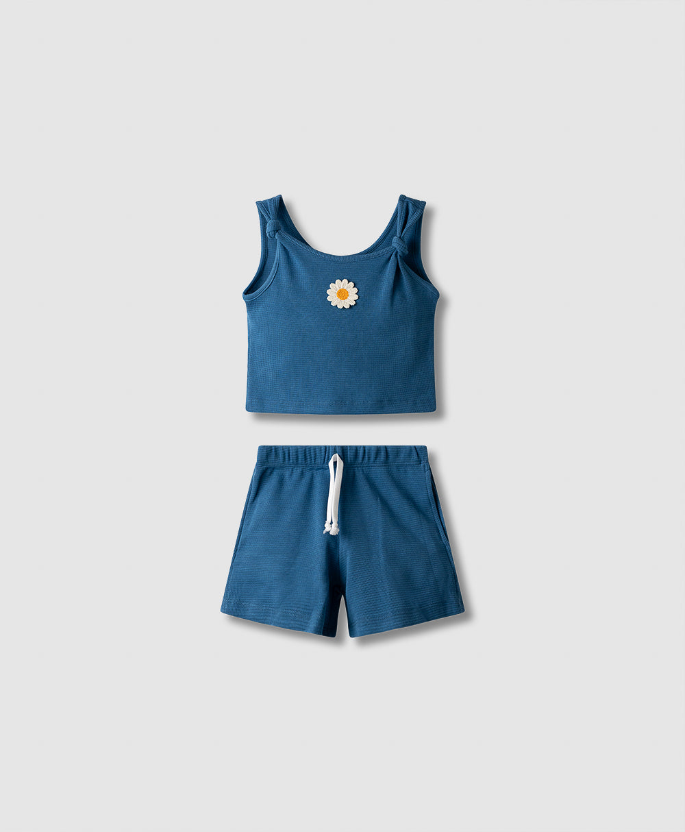Girls Summer Top & Shorts Set