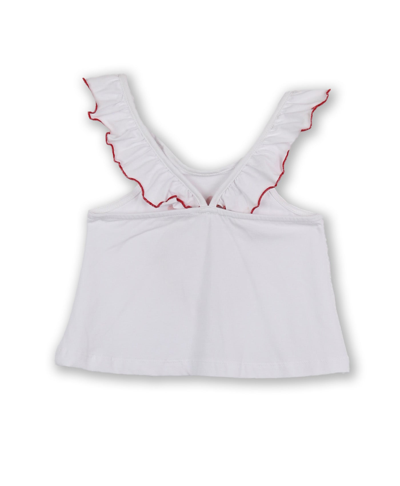 Set with Strawberry Top and Red Shorts