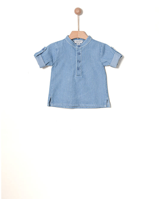 TUNIC DENIM BLEACHED