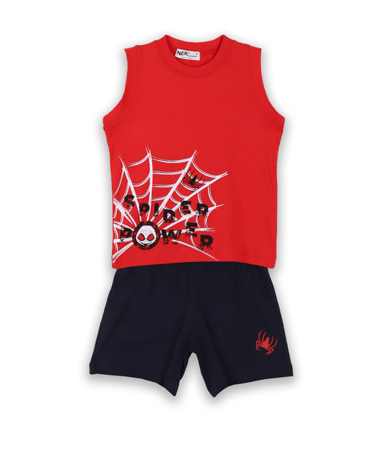 Spider Power Shorts Set
