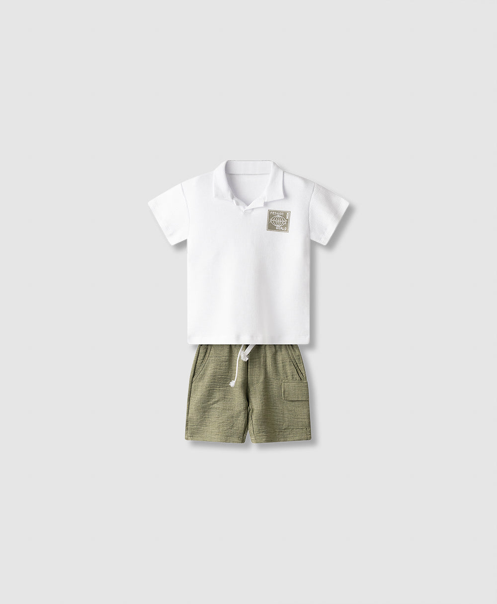 Boys Polo T-Shirt &Shorts Set