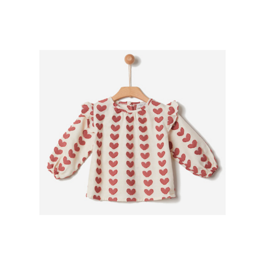 Μπλούζα με καρδιές !