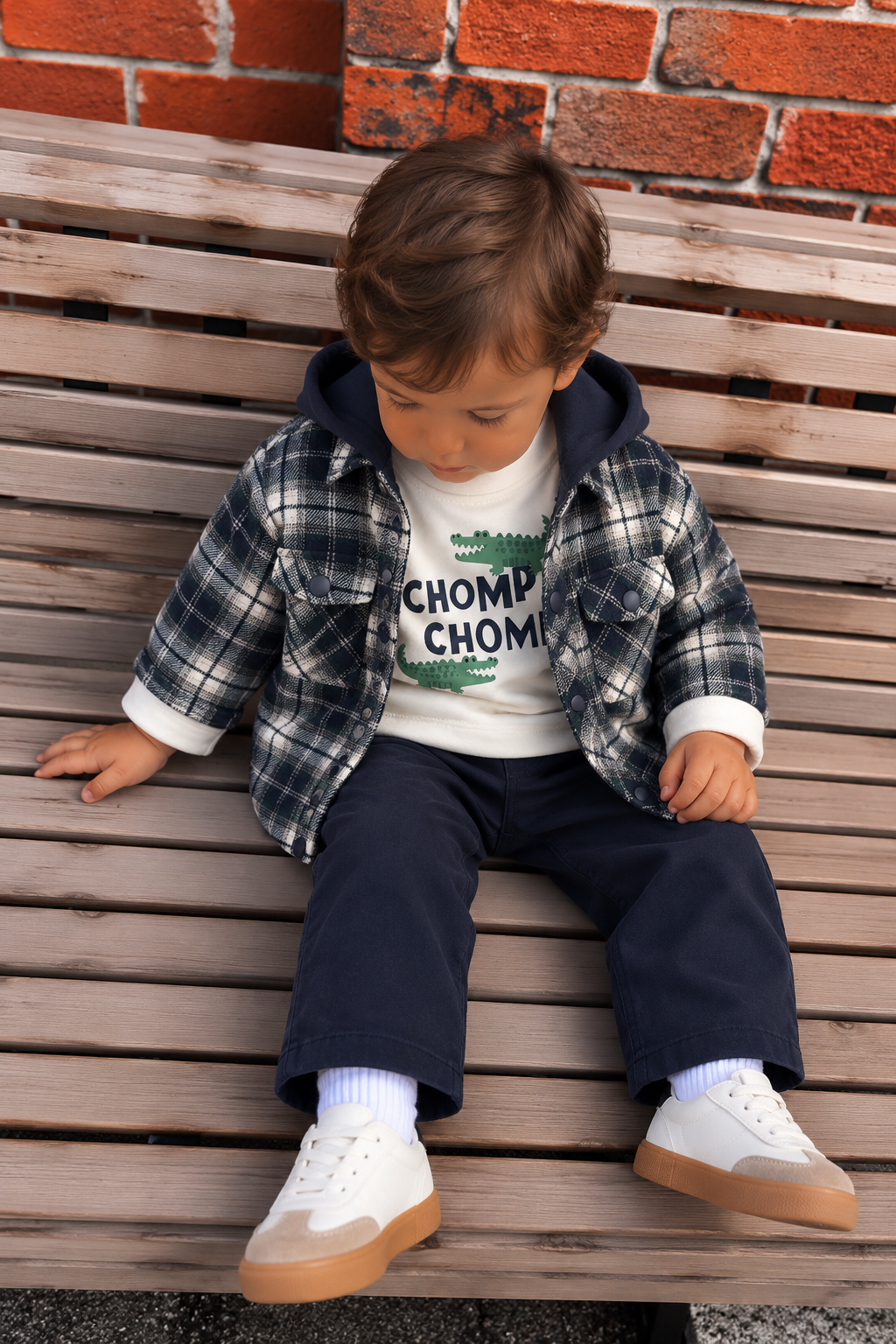 Παιδικό Σετ 3 Τεμαχίων με Jacket, T-Shirt και Παντελόνι