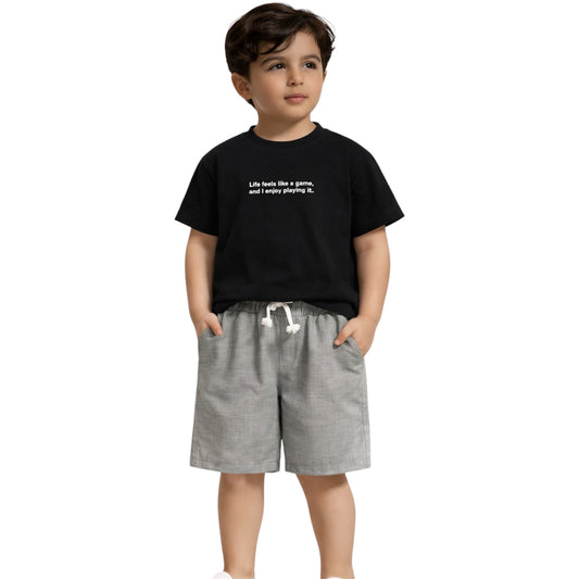 Boys NEK T-Shirt &Shorts Set