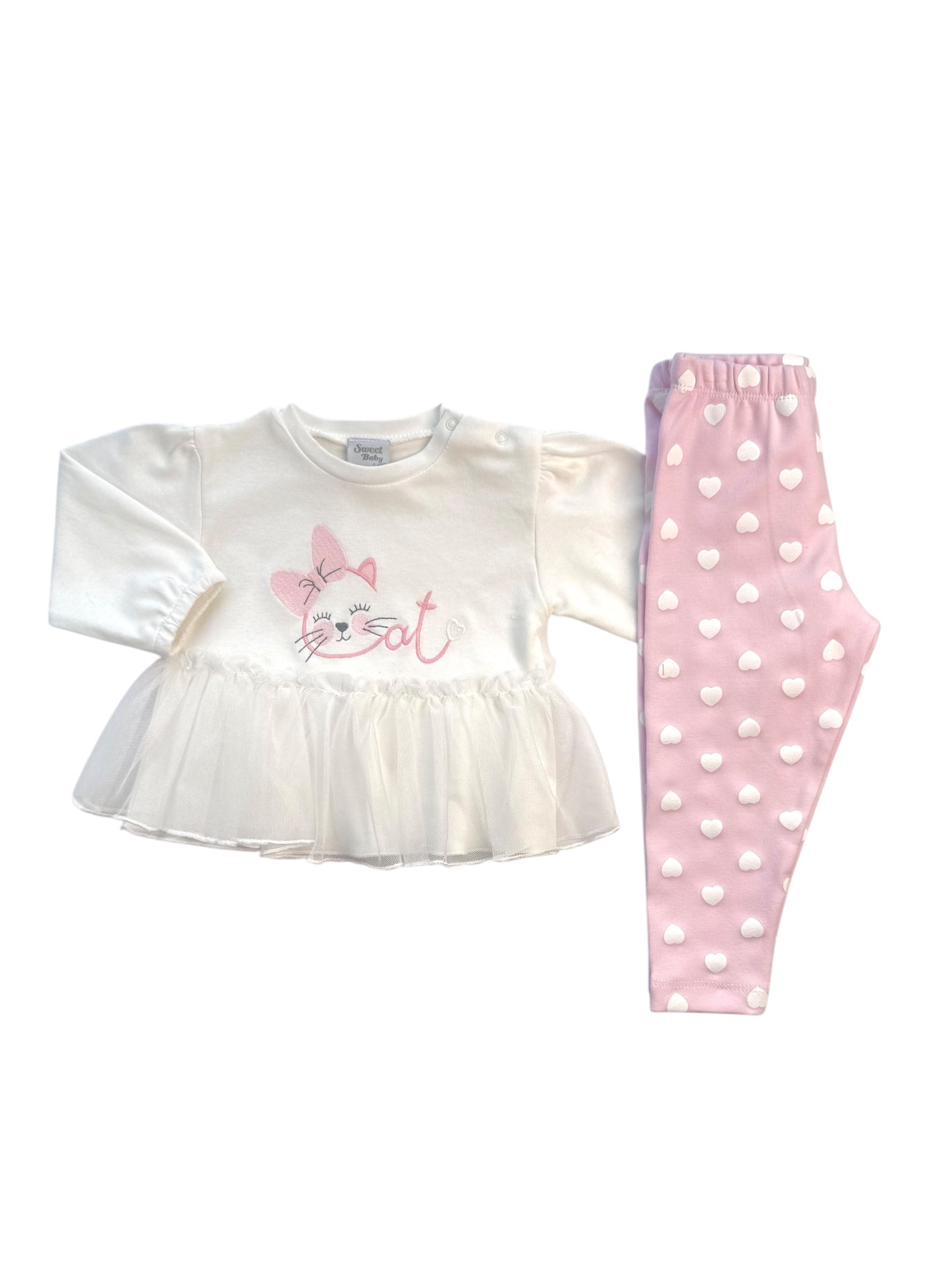 Σετ Βρεφικό “Γατούλα Με Τούλι”