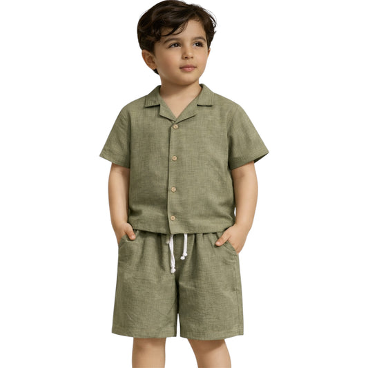 Boys Shirt &Shorts Set