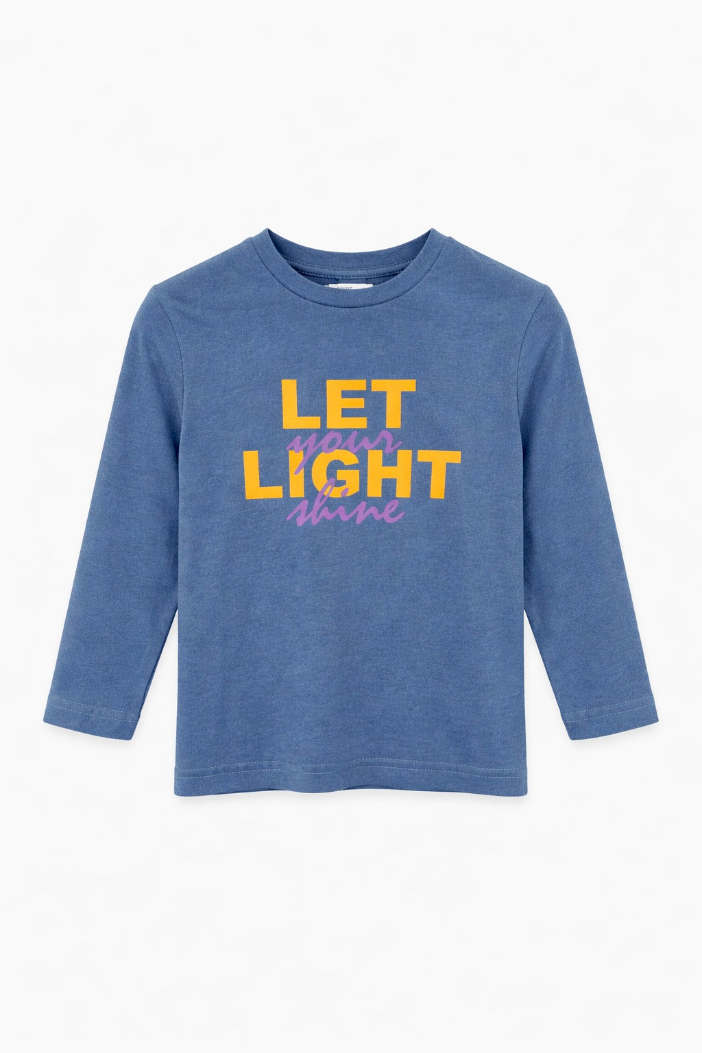 Παιδική Μπλούζα με Print “Let Your Light Shine”