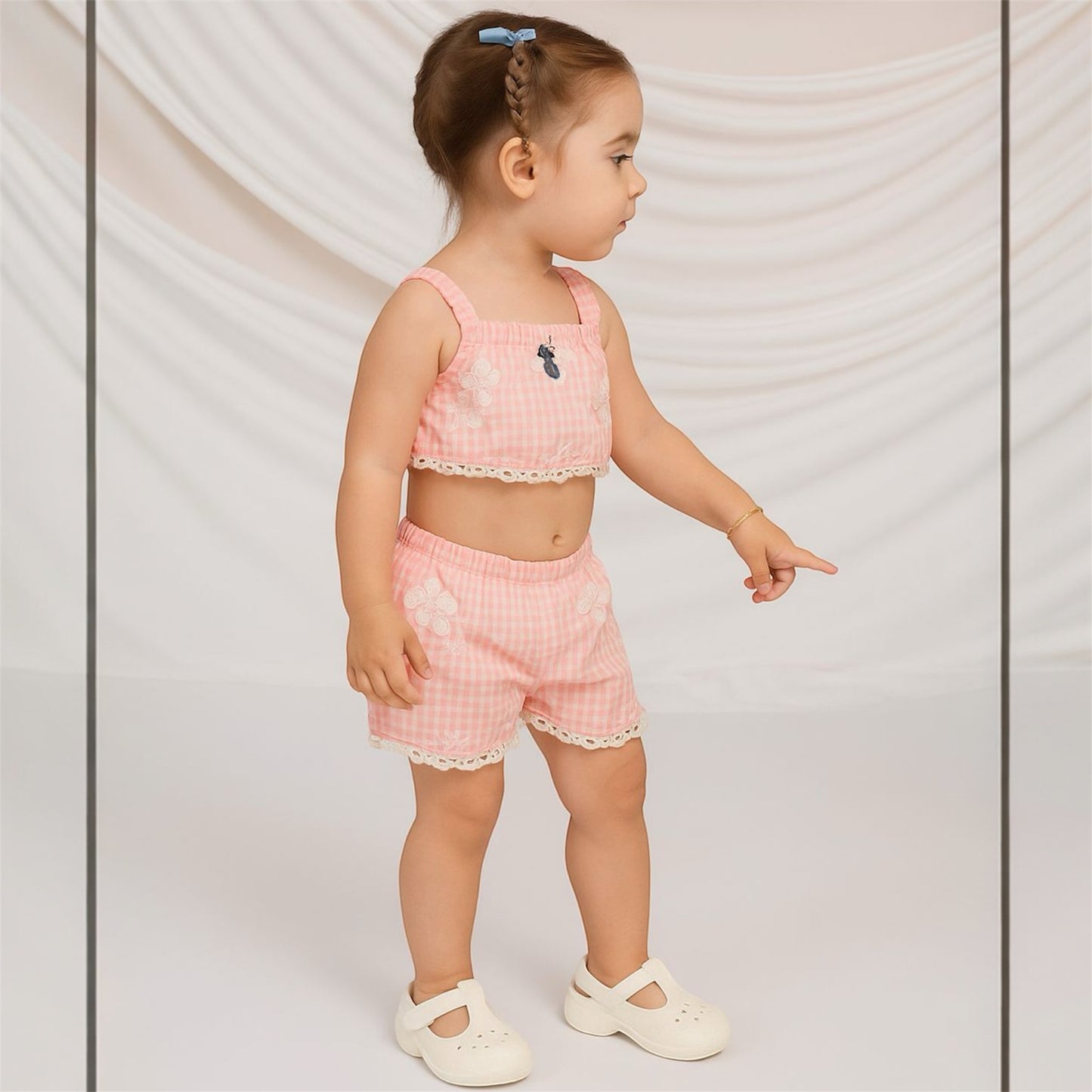 Minimo Girls Summer Top & Shorts Set