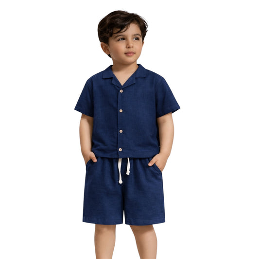 Boys Shirt & Shorts Set