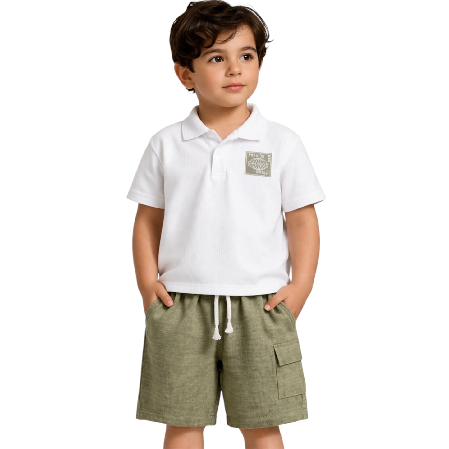 Boys Polo T-Shirt &Shorts Set