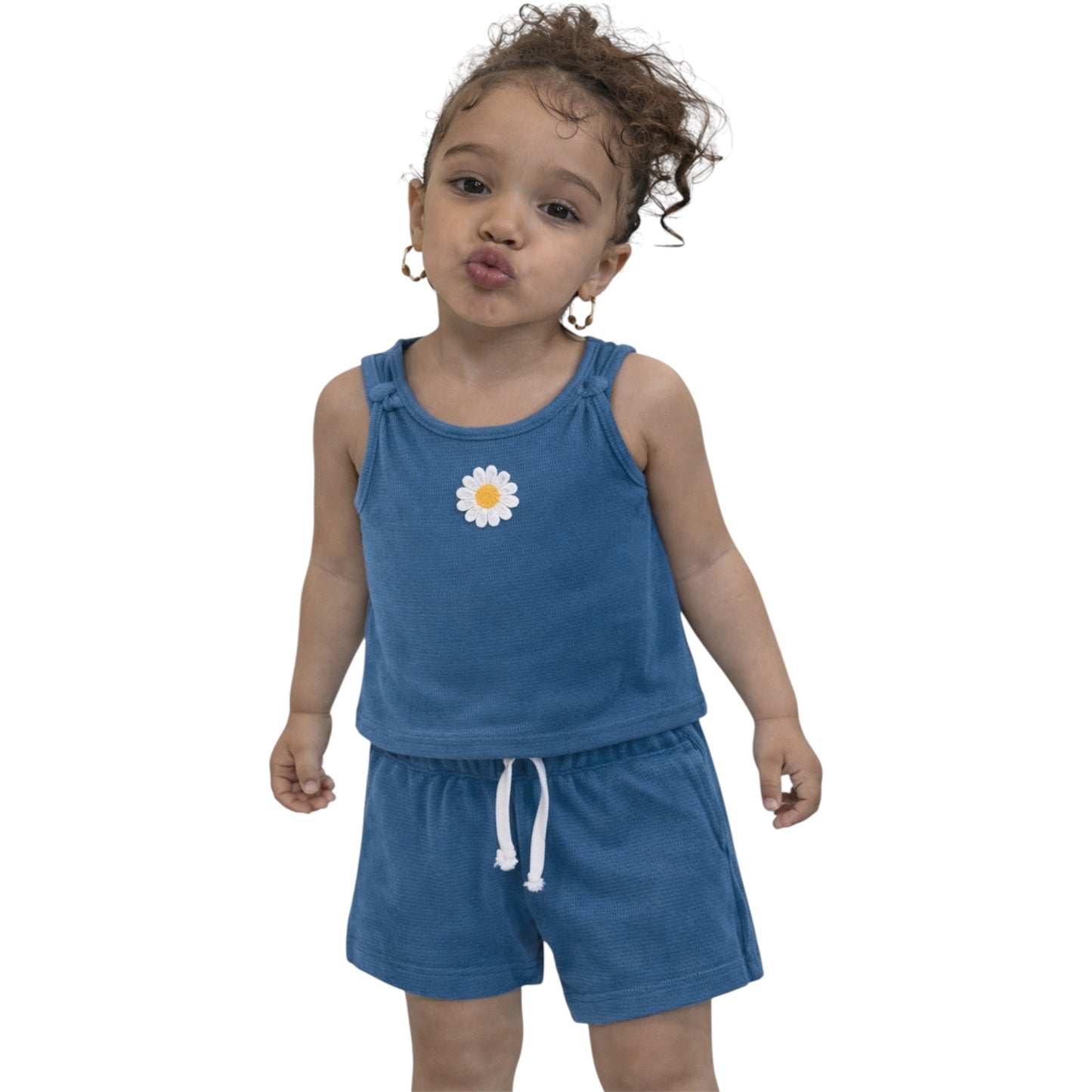 Girls Summer Top & Shorts Set