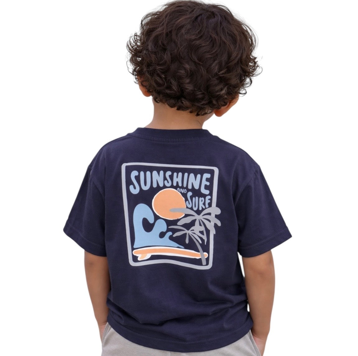 Παιδικό Σετ Μπλουζάκι &Σορτσάκι “Sunshine Surf”