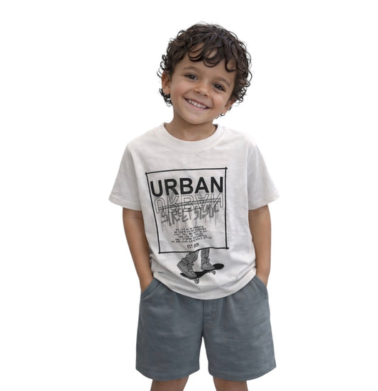 Παιδικό Σετ Μπλουζάκι Urban &Σορτσάκι