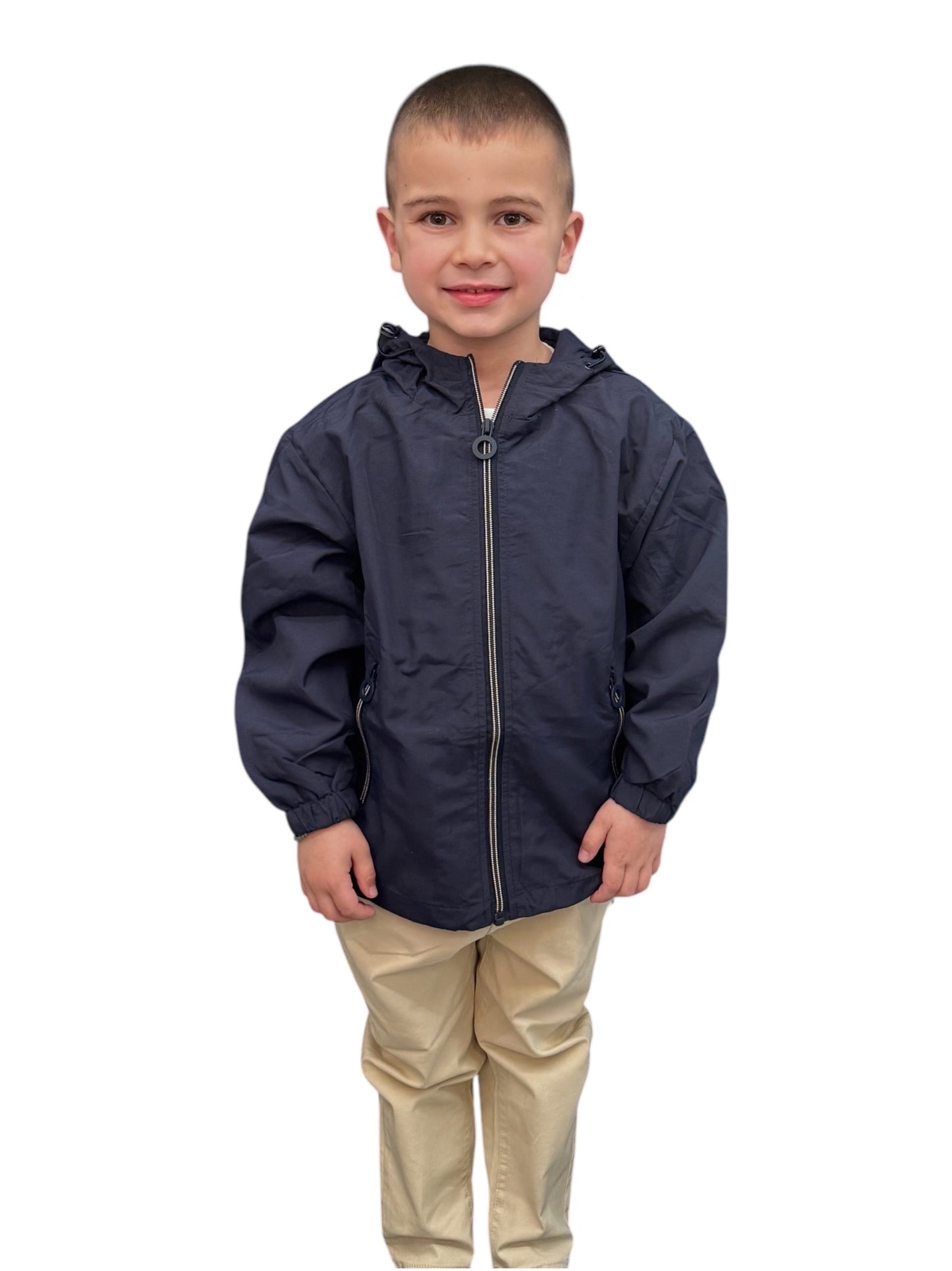 Boys' Lightweight Windbreaker Jacket – Stylish & Practical