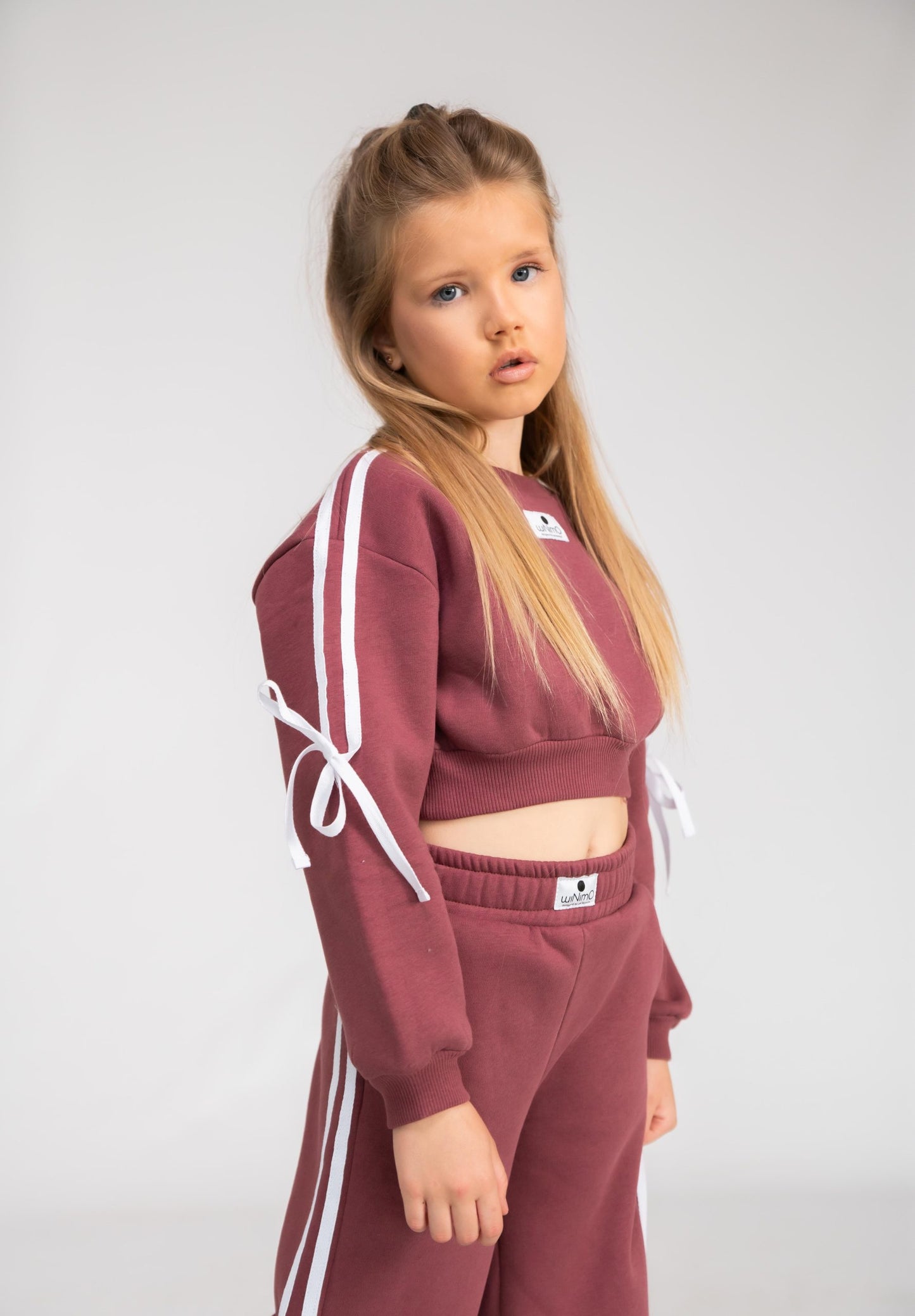 2-Piece Sporty Chic Set with Side Stripes