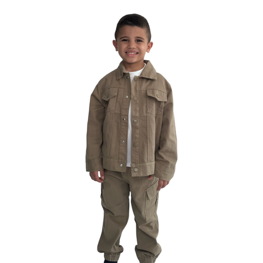 Kids' Cargo Set - Jacket & Joggers